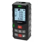 Qoltec High-Precision Laser Distance Meter with Bubble Level | LCD with backlight | 50m Foto 2