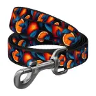 Nylon dog leash, pattern ''Oranges'' length 122 cm Waudog Photo