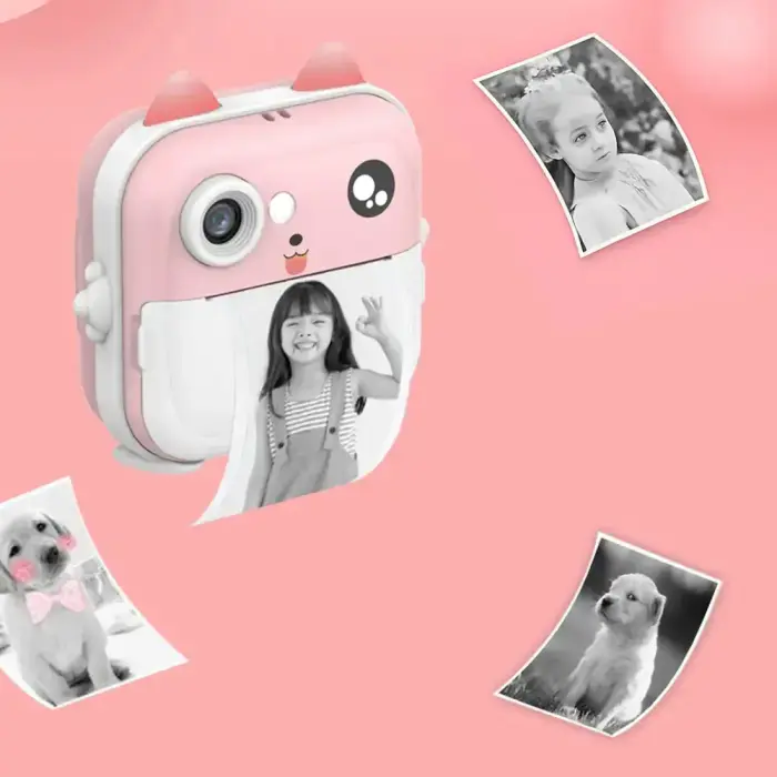 Wozinsky WDT-01 Thermal Printer Camera for Kids - Pink Фото num