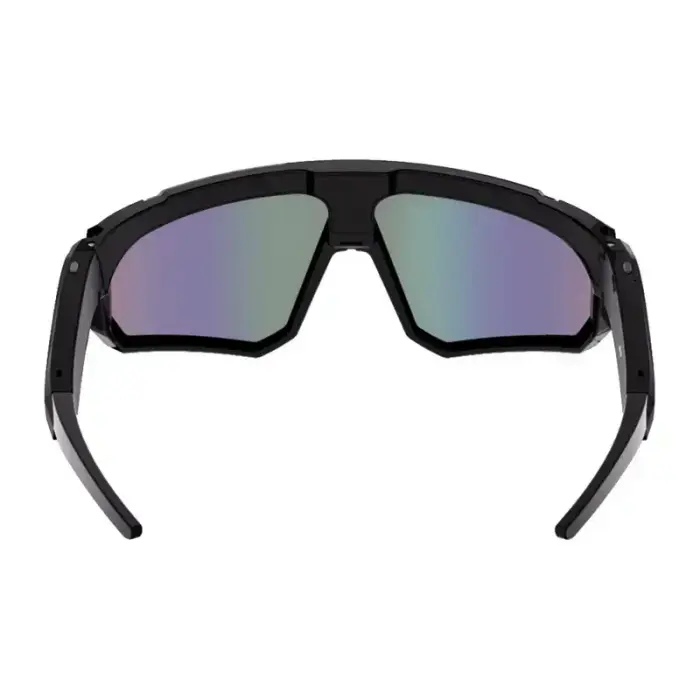 Colmi V06 AI Sports Sunglasses (Black with Blue Lenses) Фото num
