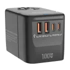 Blitzwolf BW-TA2 5-in-1 Travel Adapter 2xUSB PD + 2xC QC + C GaN 100W Фото num