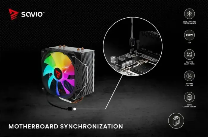 CPU Cooler VORTEC X2 ARGB Photo