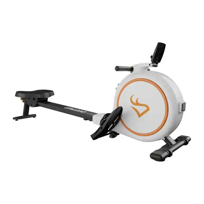 Deer Run RW600 Magnetic Rowing Machine (White) Фото num