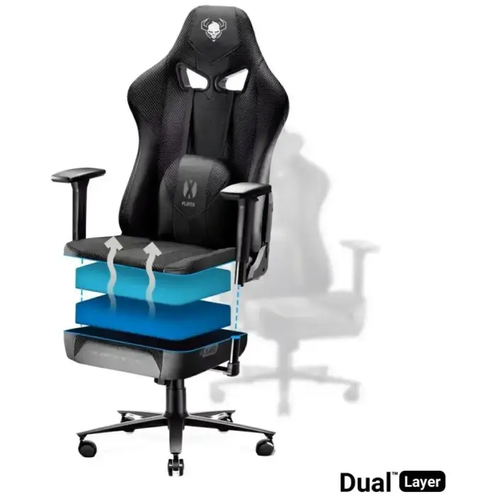 Gaming chair Diablo Chairs X-Player 2.0 Normal Size black Photo