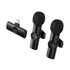 Borofone Lavalier wireless microphone BFK16A Winner Lightning black - 2 pieces Photo