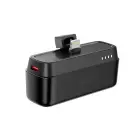 XO mini PR244 ārējais akumulators (powerbank) | 5000 mAh | 20W | Lightning | melns Foto 1