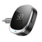 Adapter AUX bluetooth Jack 3,5 mm Hoco with display E80 black Photo