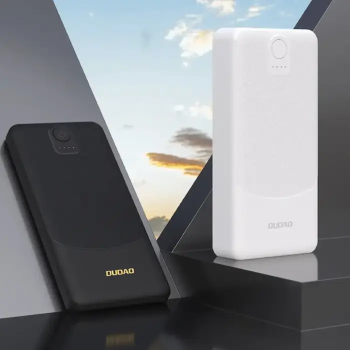 Dudao K10 внешний аккумулятор (powerbank) | 10000 mAh | 12W | USB-C, USB-A | LED дисплей | черный Фото num