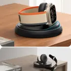 Joyroom JR-W12 foldable inductive charger for Apple Watch - black Photo