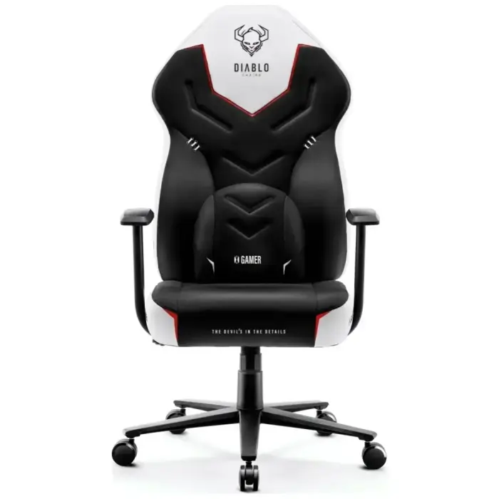 Gaming chair Diablo Chairs X-Gamer 2.0 Normal Size white Foto 5