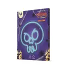 Neon PLEXI LED GRAFFITI SKULL turquoise FPNE15 Forever Light Foto 1
