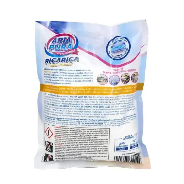 Mitruma absorbētāja papildinājums 3 gab. x 450g citrons Foto 2