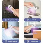 USAMS Mini UV-C Disinfecting Lamp Handheld Sterilizer white ZB159XDD01 (US-ZB159) Фото num