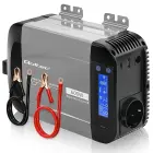 Qoltec Pure Sine Wave Inverter | 12V to 230V | 300/600W | LCD | USB | USC-C | Compatible with LiFePO4 GEL AGM  Foto 1