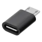 Adapter Type C to Micro USB Blue Star - black Photo