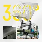 Wozinsky WRS-CPY84SS Aluminum Laptop and Tablet Stand + Free Smartphone Stand - Silver Фото num