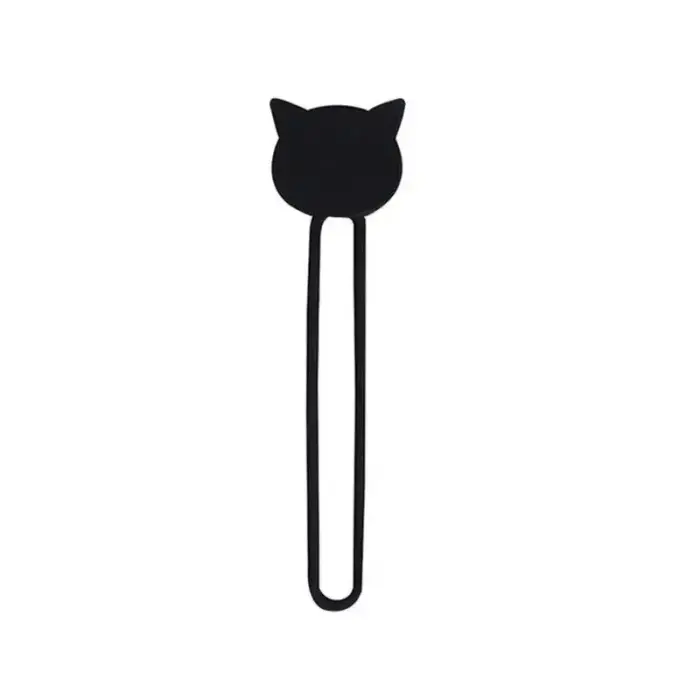 Silicone cable reel - black Фото num