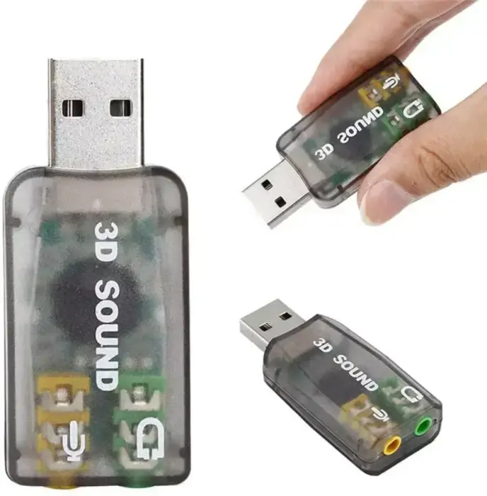 Fusion USB sound card 3D | 5.1 Photo
