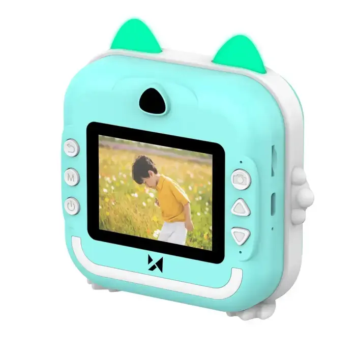 Wozinsky WDT-02 Thermal Printer Camera for Kids - Blue Фото num