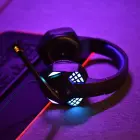 Wire headphones Jack 3,5 mm / USB A Art gaming G11 black Foto 20