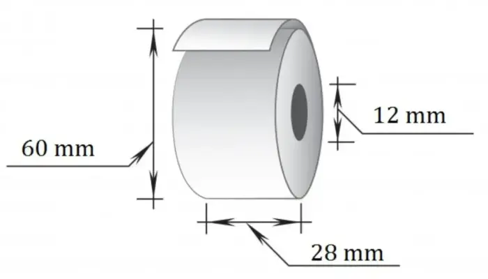 Kases lente TECHNOINFORM ar izmēru 28mmx40mx60mm termo, 10 gab/iepakojumā (100-00334) Foto 3