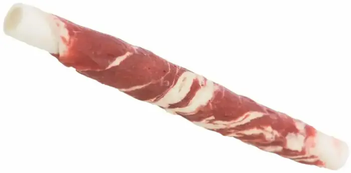 Treats for dogs : Trixie Denta Fun Marbled Beef Chewing Rolls, 12 cm, 6pcs|70 g Photo