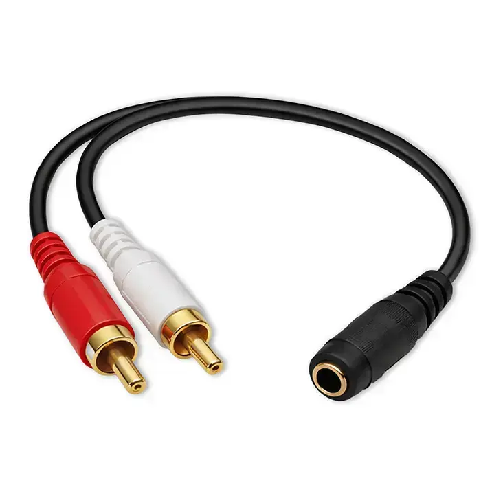 Qoltec Wireless Audio Receiver Adapter HiFi Home&Car | Bluetooth 6.0 | 2 x RCA | 1 x AUX 3.5mm | USB | Microphone Фото num