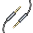 Tech-Protect UltraBoost cable 3.5mm mini jack | 3.5mm mini jack 1.5m - black Photo