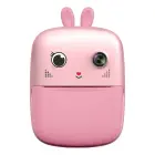 Mini Thermal Printer for Kids with Camera and Camcorder - Pink Фото num