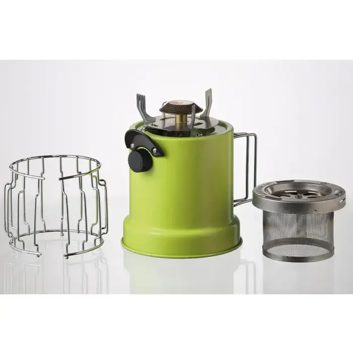 2in1 Tourist stove with a heater for MEVA VATOP gas cartridges Фото num
