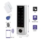 Qoltec Code lock TITAN with fingerprint reader | RFID | BT 4.0 |Code | Card | key fob | Doorbell| IP68 | EM Photo