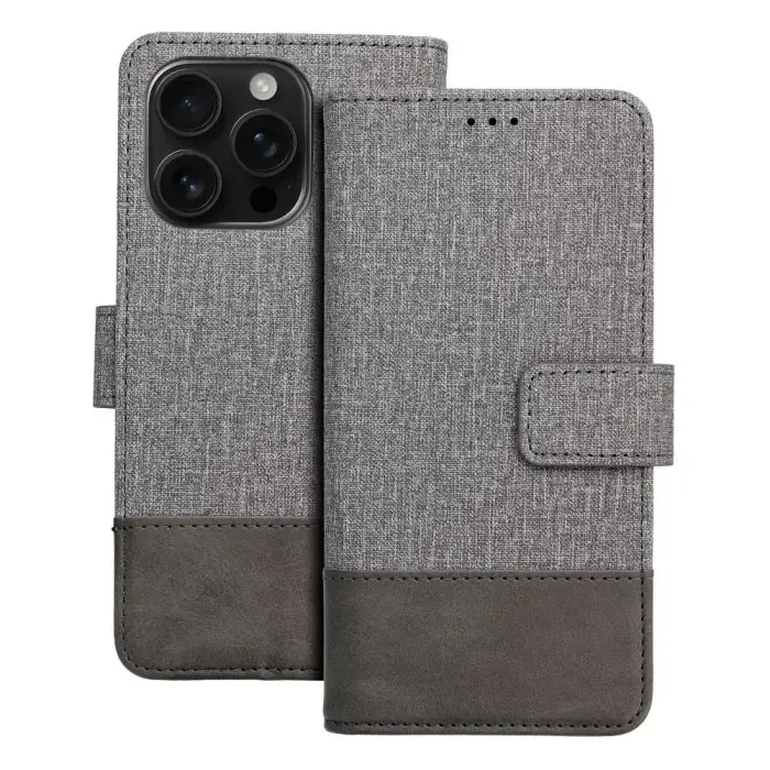 Flip case for iPhone 11 Gomma Book gray Фото num