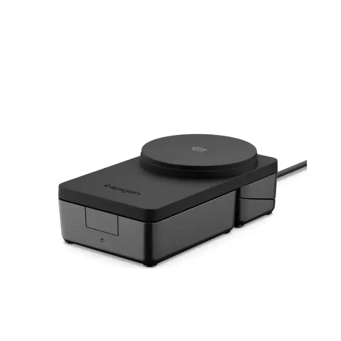 SPIGEN EF323MQ ESSENTIAL 3IN1 MAGNETIC MAGSAFE WIRELESS CHARGER 25W Qi2.2 BLACK Фото num