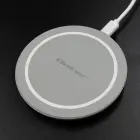 Qoltec Induction Wireless Charger RING | Qualcomm QuickCharge 3.0 | 10W | grey Photo