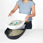 Kaķu tualete - Trixie Berto cat litter tray, with separating system, 39 × 22 × 59 cm Foto 6