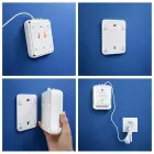 Qoltec Certified natural gas and carbon monoxide (CO) leak detector | CH4 | CO | NG | Tuya | Wi-Fi | 85dB alarm | LED Фото num