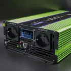 Qoltec Pure Sine Wave Inverter Monolith | battery charger | UPS | 2000W | 4000W | 12V to 230V | LCD Foto 5