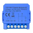 Intelligent 1-channel WiFi switch module with voltage-free DC contact Avatto WSM16-DC-1 Foto 2