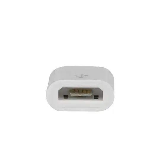 Charger adapter - Micro USB to Lightning - WHITE Фото num