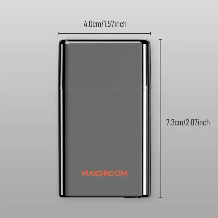 MAXGROOM M-5580 2-in-1 Electric Shaver - Black Фото num