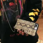 BAG - SNAKE Leather Case - IPHONE XS MAX White Photo