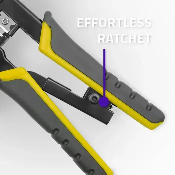 Qoltec Ethernet cable cutting and crimping tool 8P 6P  Foto 4