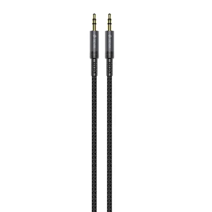 Devia cable audio Ipure EC618 jack 3,5 mm - jack 3,5 mm 1,0 m black Foto 1