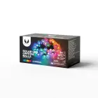 String Light Solar LED CRYSTAL BALLS SCB61 6,5m 30 balls multicolor Forever Light Photo