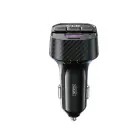 XO transmitter FM BCC17 Bluetooth MP3 car charger 30W black Фото num