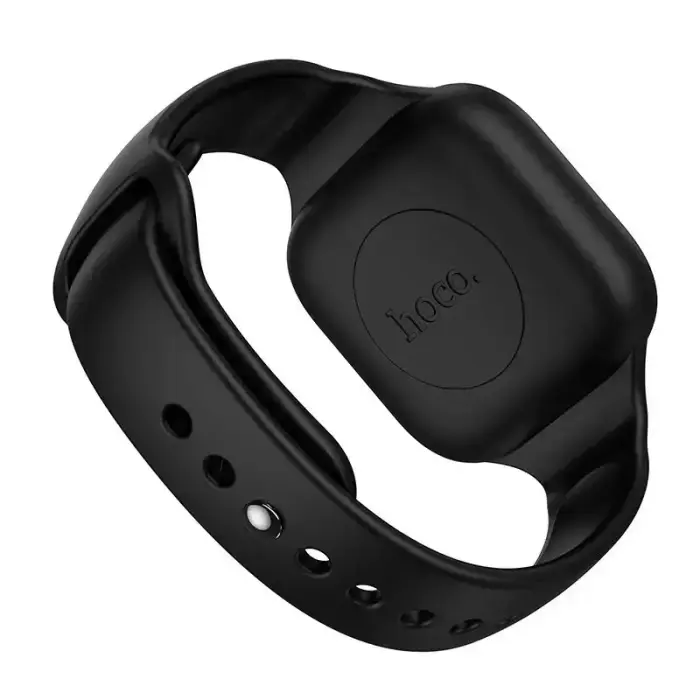 Locator compatible with Apple Find My Hoco E91E bracelet type black Foto 2