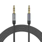 Tech-Protect UltraBoost cable 3.5mm mini jack | 3.5mm mini jack 1.5m - black Photo