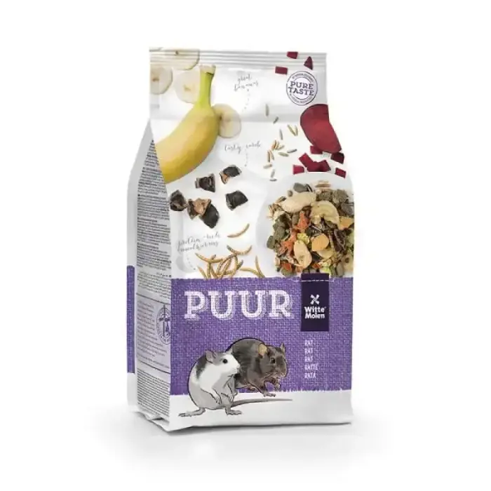 Barība mājas žurkām : Witte Molen Puur RAT 800 gr Фото num