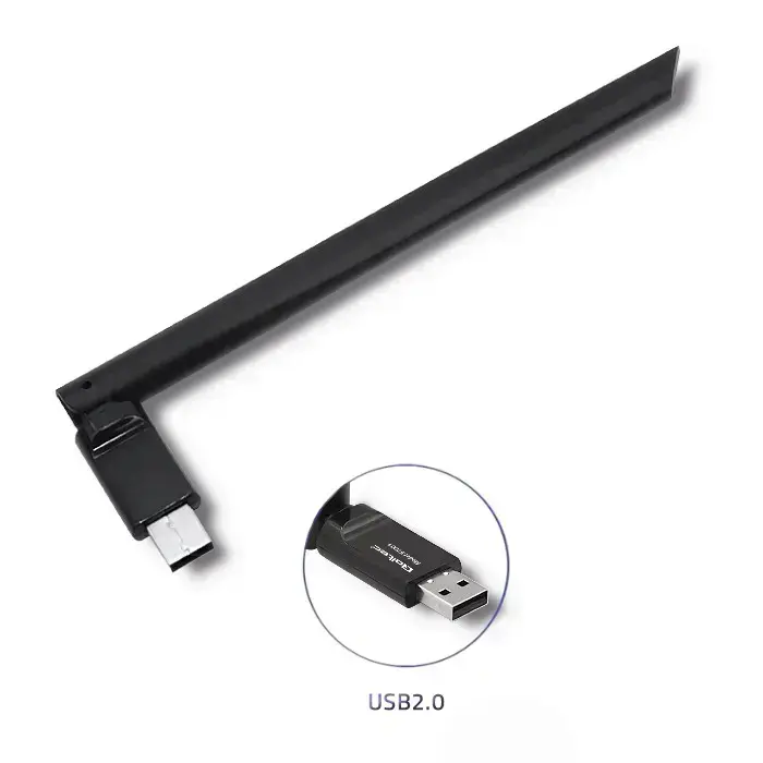 Qoltec Wireless adapter WiFi USB with antenna | standard N Photo