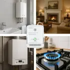 Qoltec Certified wireless Gas Leak (CH4) and Carbon monoxide (CO) detector | alarm 85dB | LED Фото num